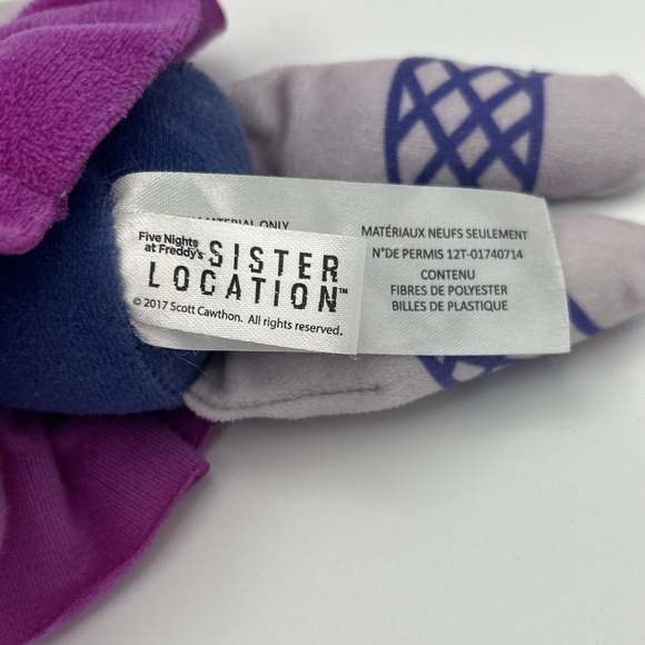 Funko FNAF Ballora Ballerina 2017 Sister Location Plush Five Nights At Freddy's - Picture 3 of 4